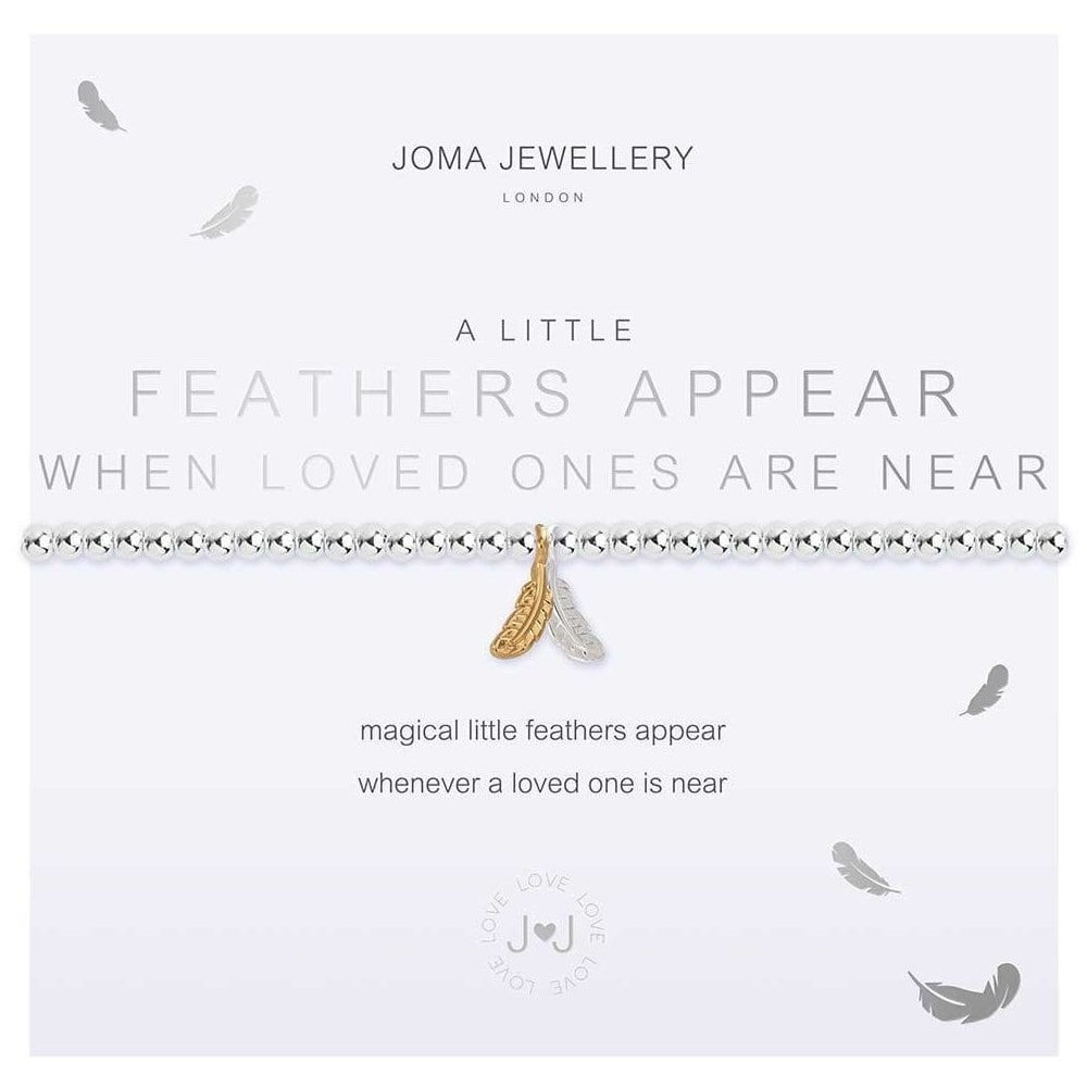 A Little Feathers Appear When Loved Ones Are Near Bracelet
