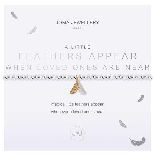 A Little Feathers Appear When Loved Ones Are Near Bracelet