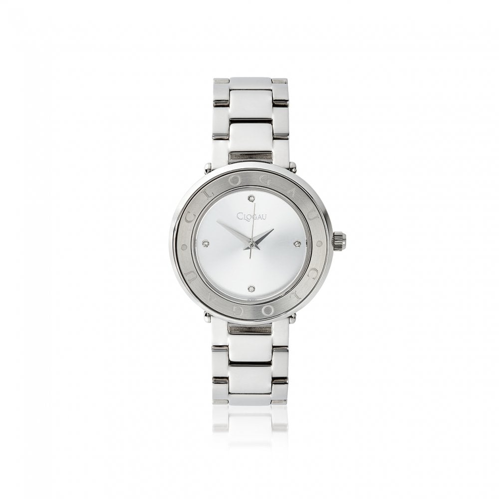 Ladies Clogau Stainless Steel Diamond Watch