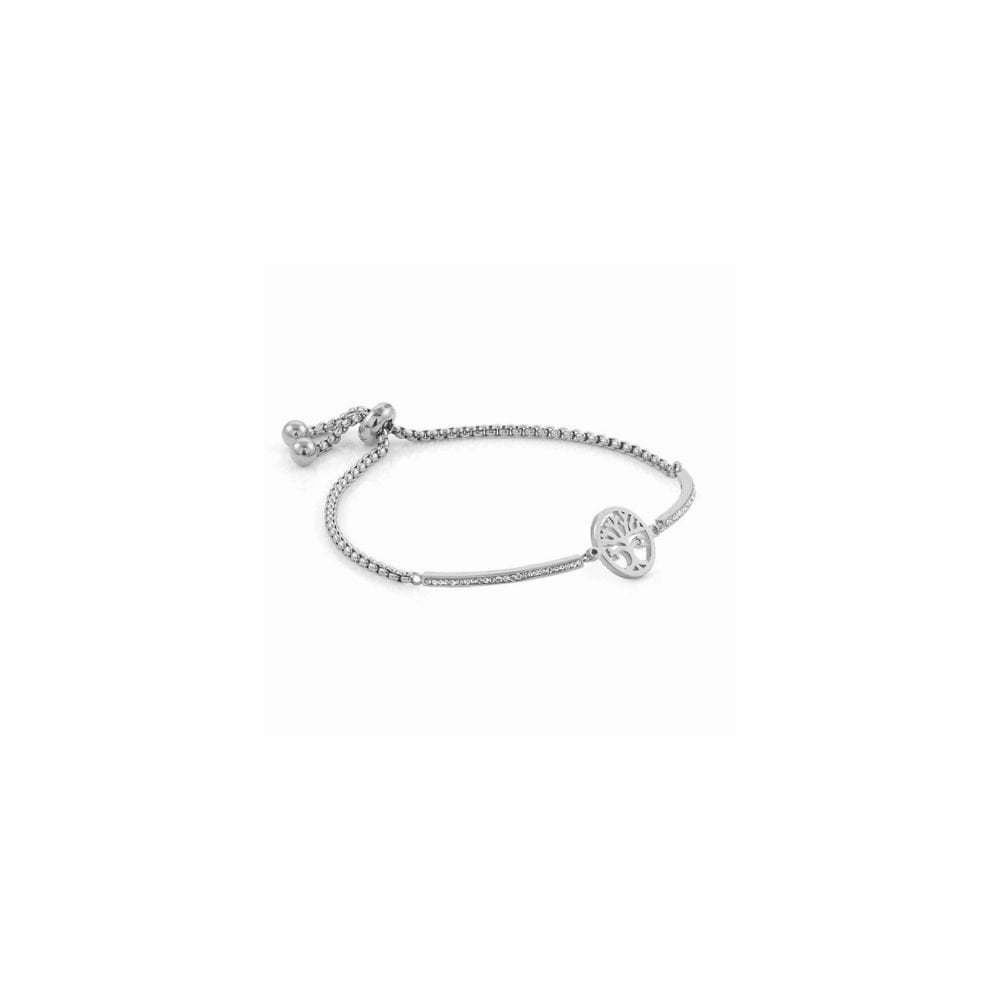 Bracelet In And Cubic Zirconia Tree Life