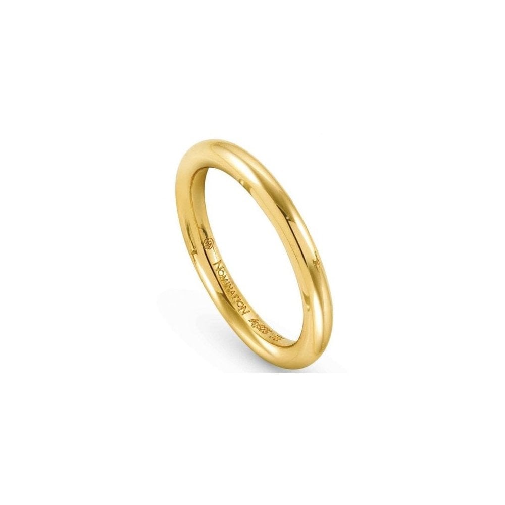 Endless Silver Yellow Gold Ring Size 13
