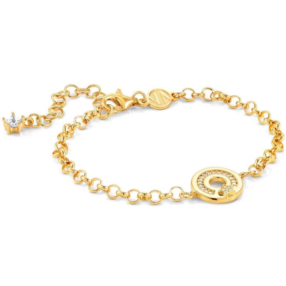 Sentimental Yellow Gold Tone Star Bracelet