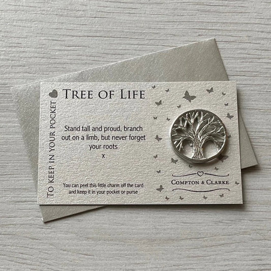 Carded Charm Tree of Life