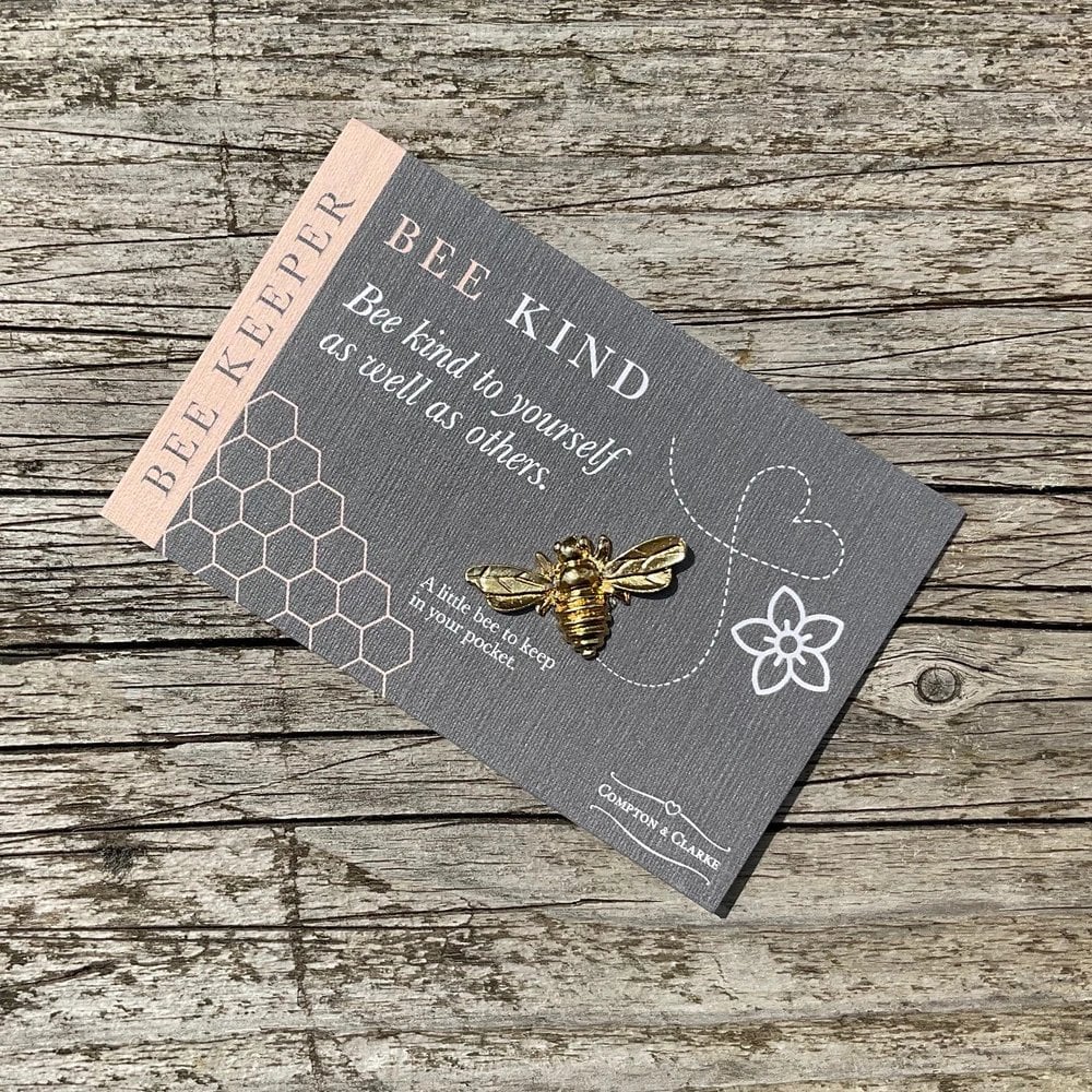 Bee Keeper Pocket Charm Bee Kind