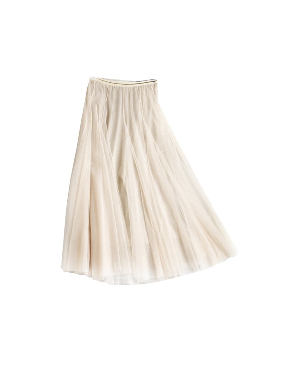 Tulle Layer Skirt Cream - Small