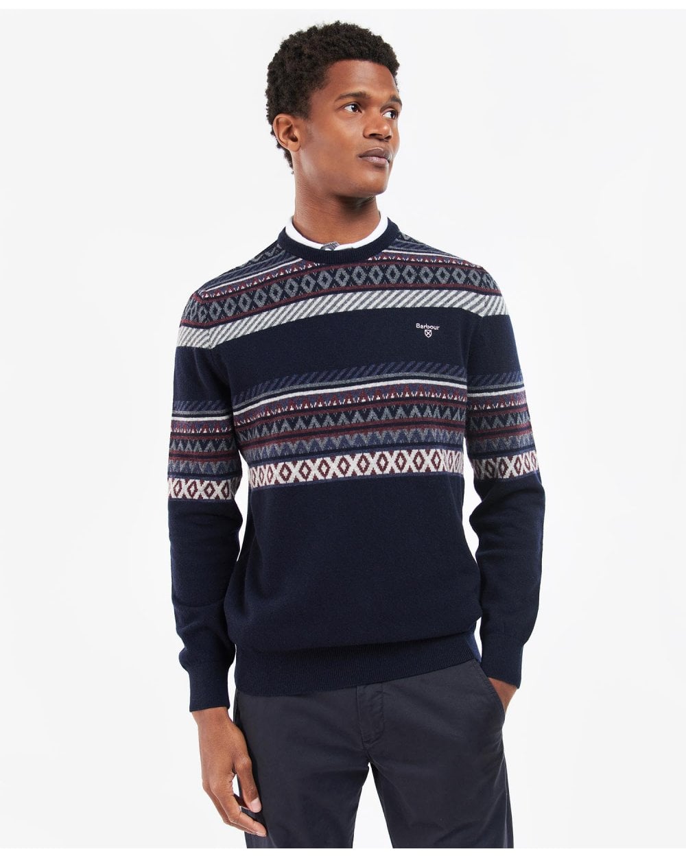 Winterborne Fairisle Crew Neck Jumper