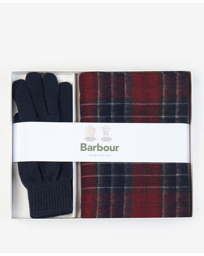 Tartan Scarf & Gloves Gift Set
