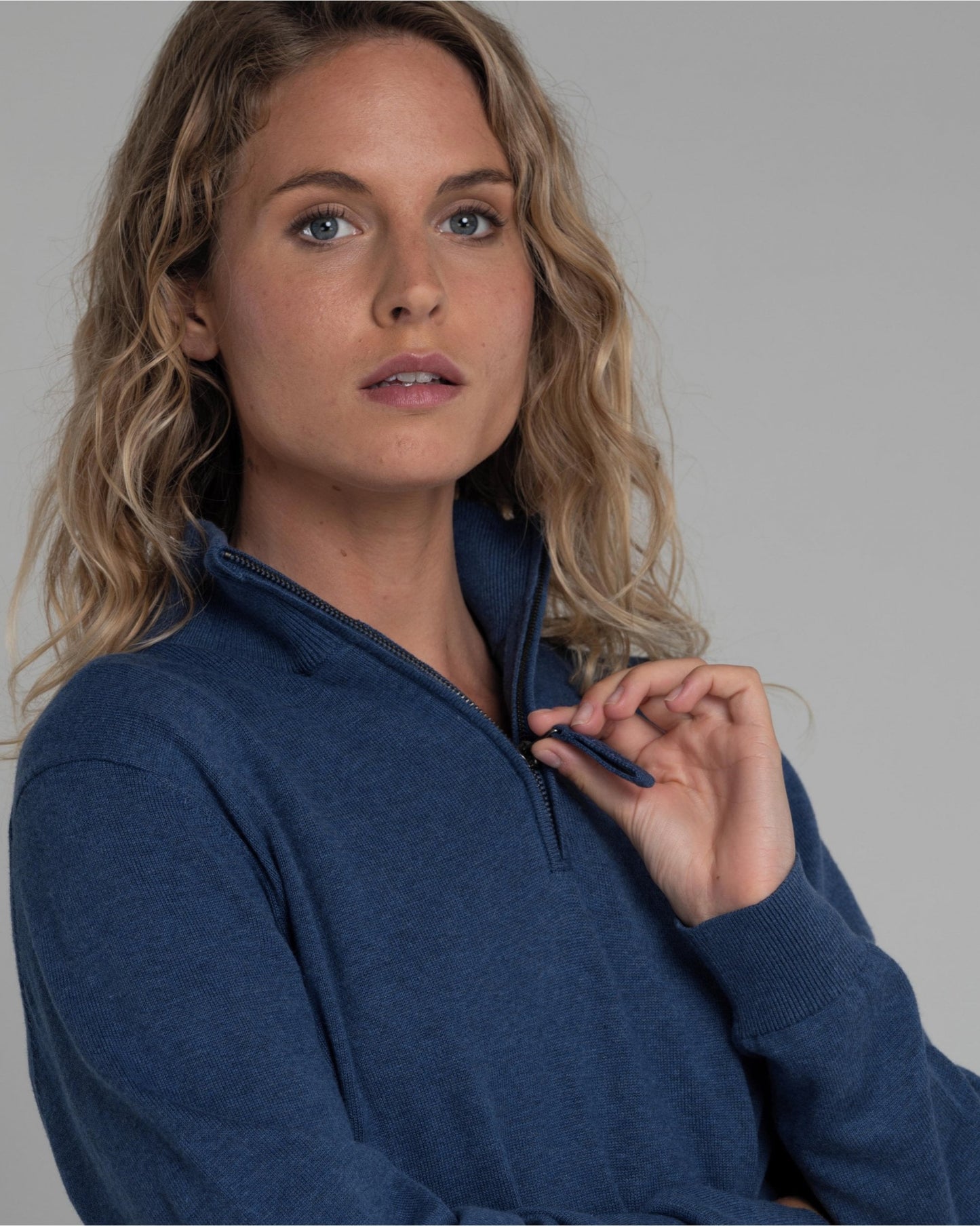 Polperro Pima 1/4 Zip Jumper