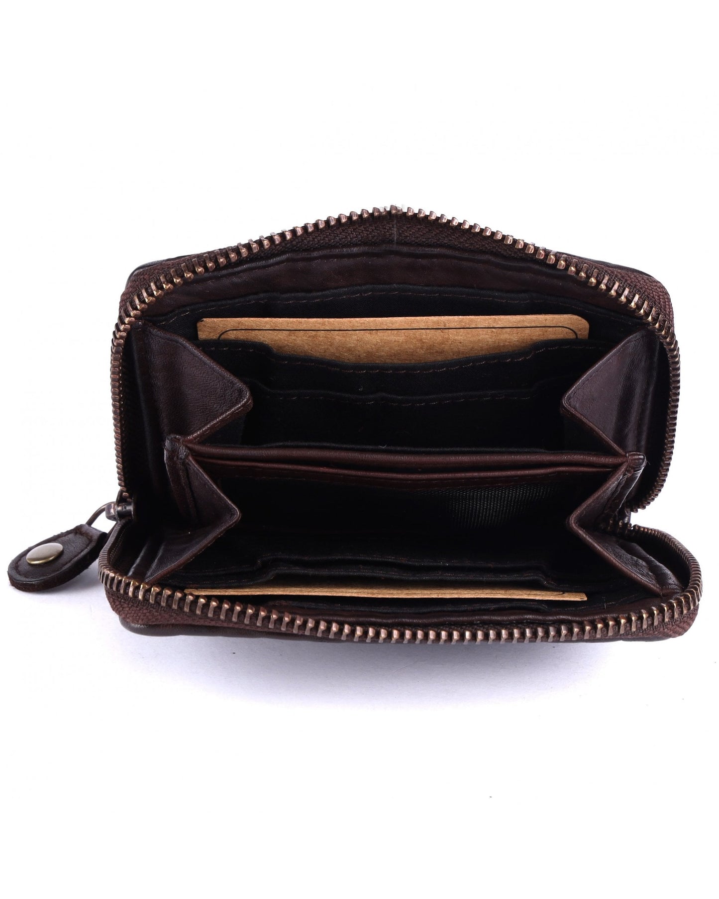 Leather Purse - Dark Brown