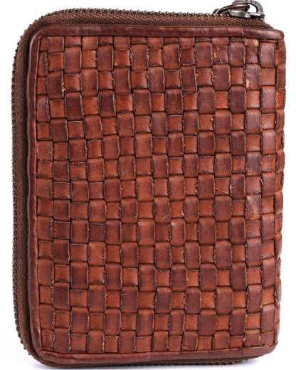 Leather Purse - Taupe