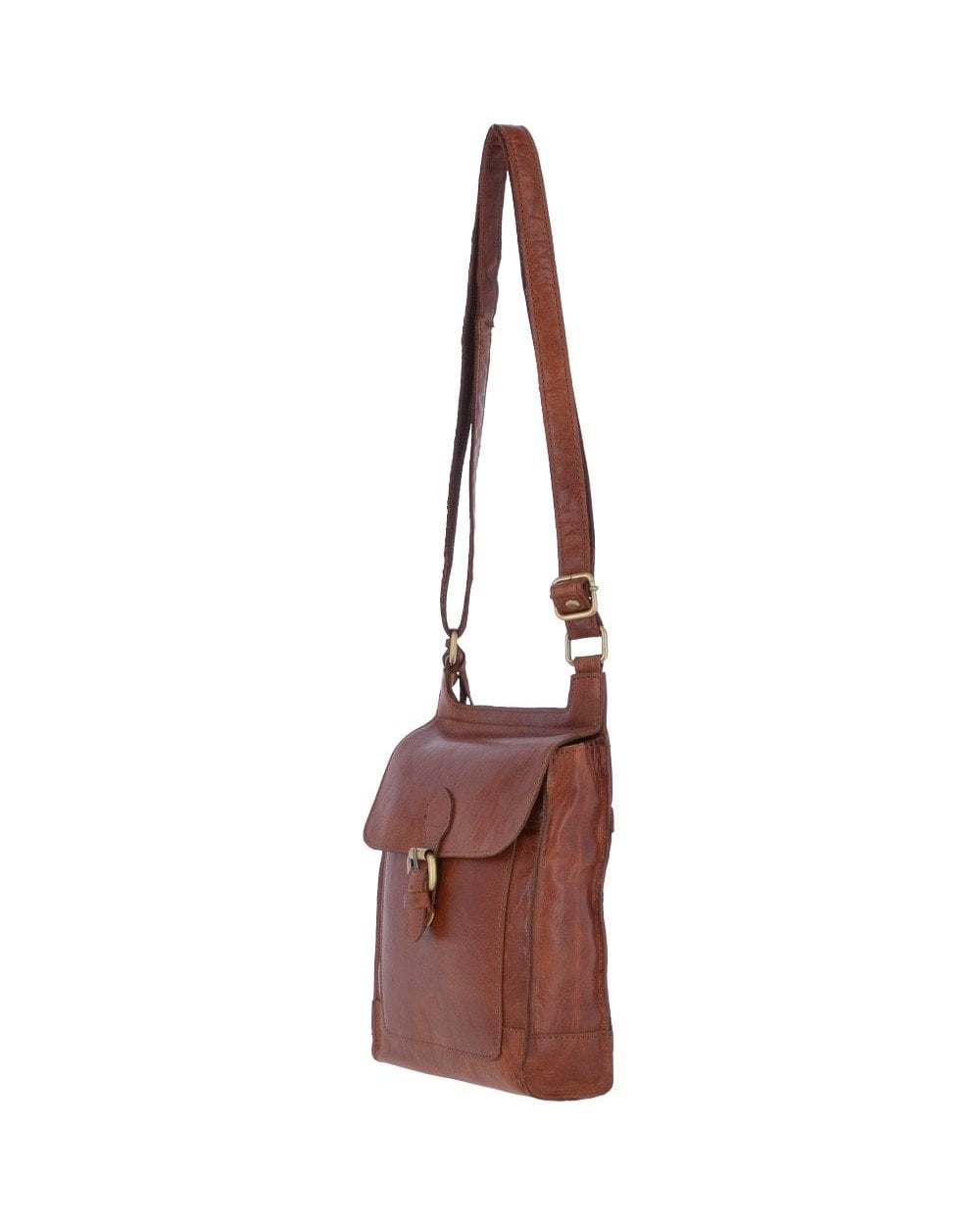 Leather Handbag - Honey