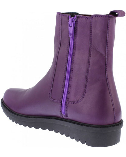 Trudy Ankle Boot - Plum