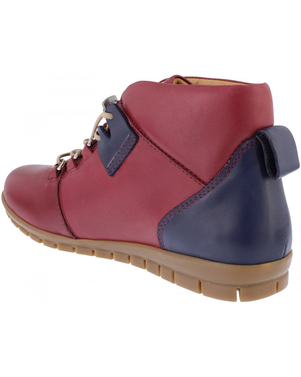 Bridget Ankle Boots - Berry