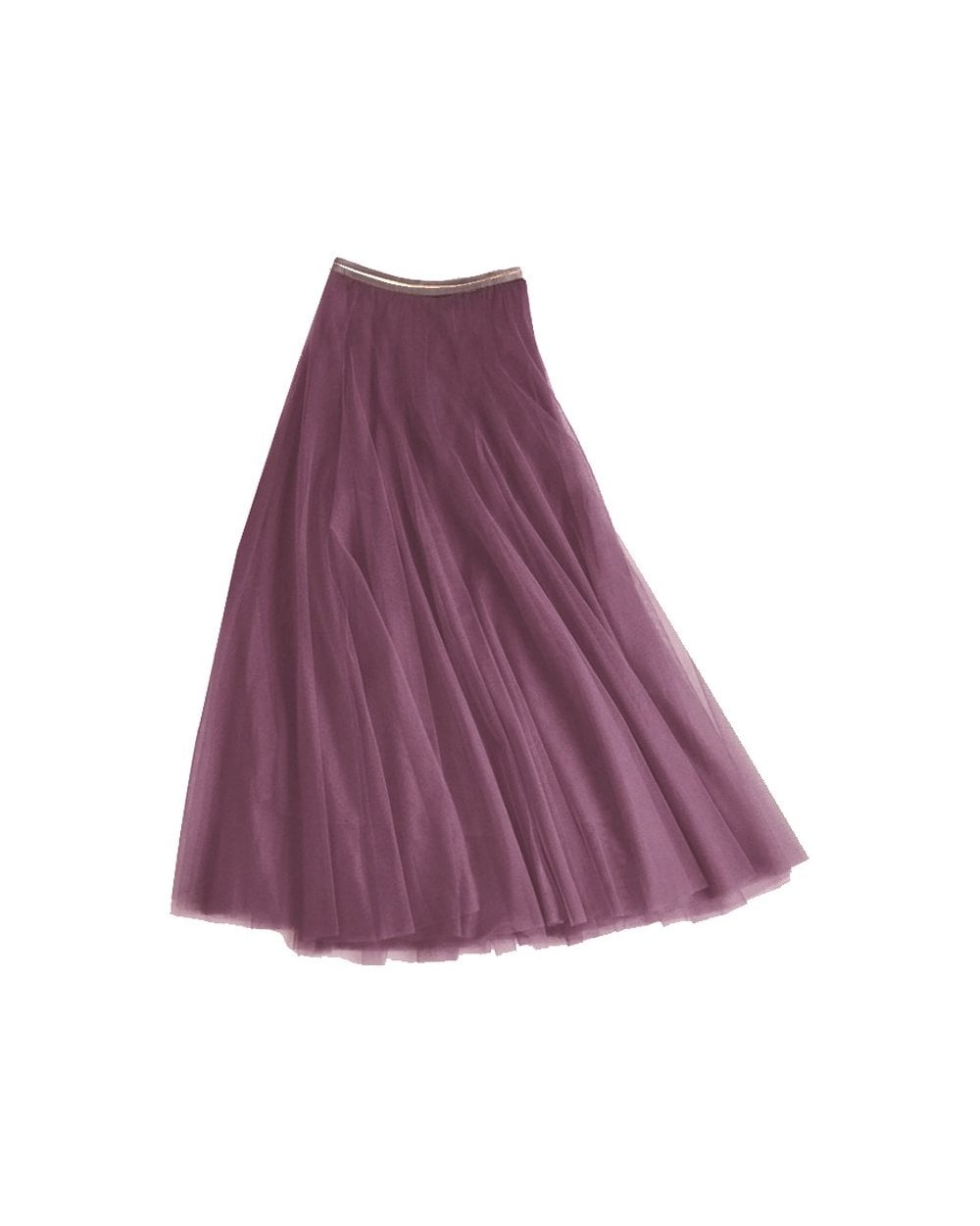 Tulle Layer Skirt Plum Medium