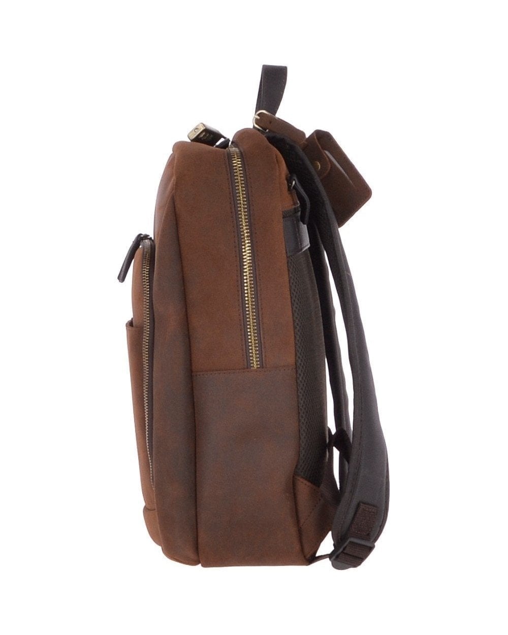 Leather Backpack - Brown