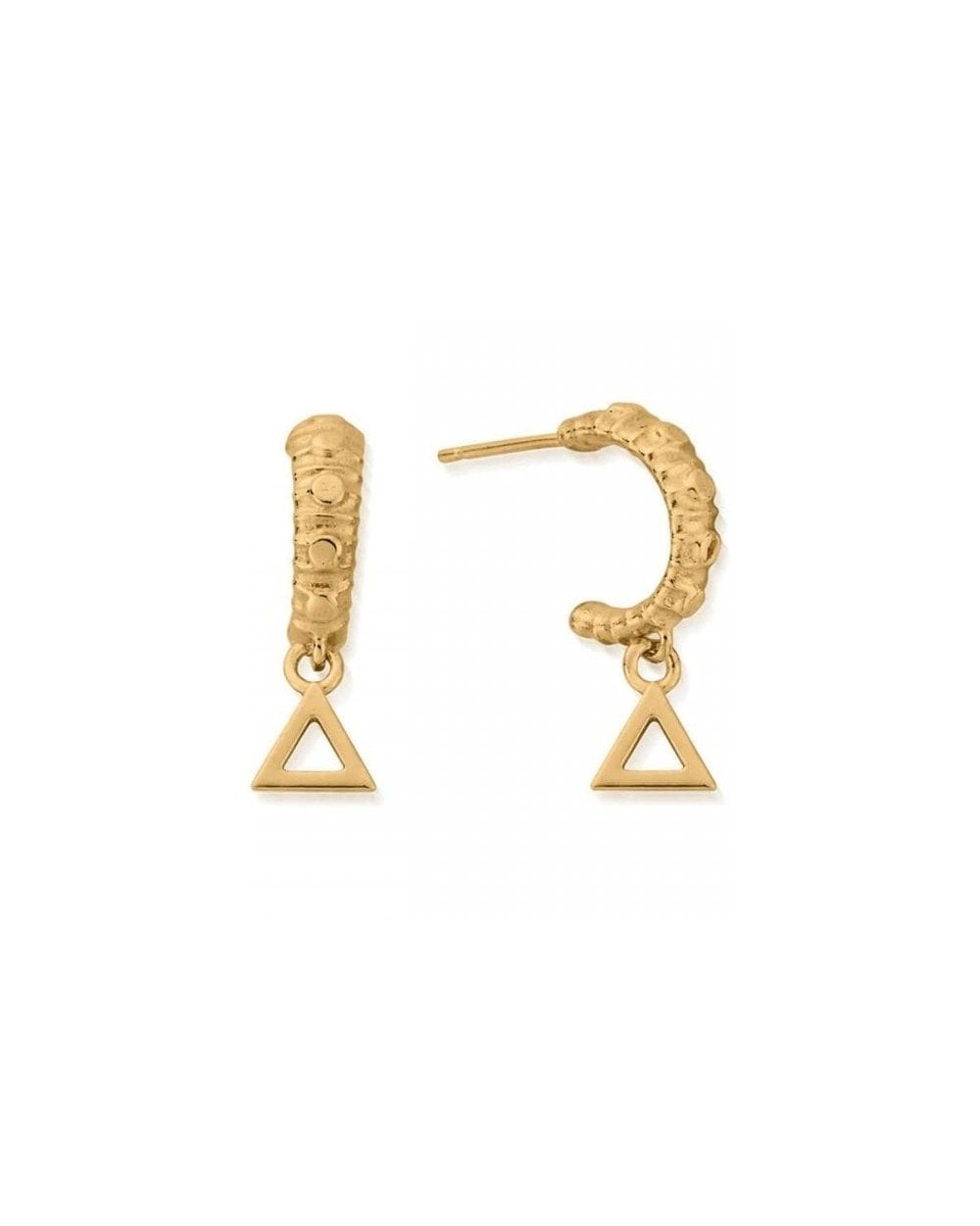 Small Hoops - Gold Mini Fire Hoop