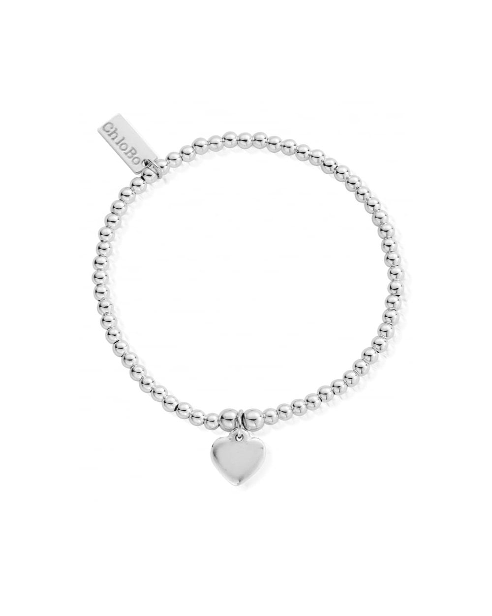 Iconic Cute Charm Mini Plain Heart Bracelet