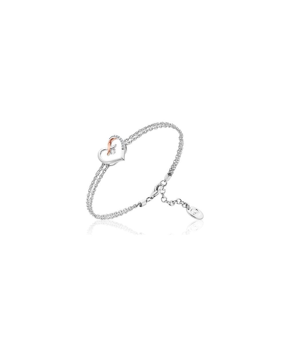 Clogau Kiss White Topaz Bracelet