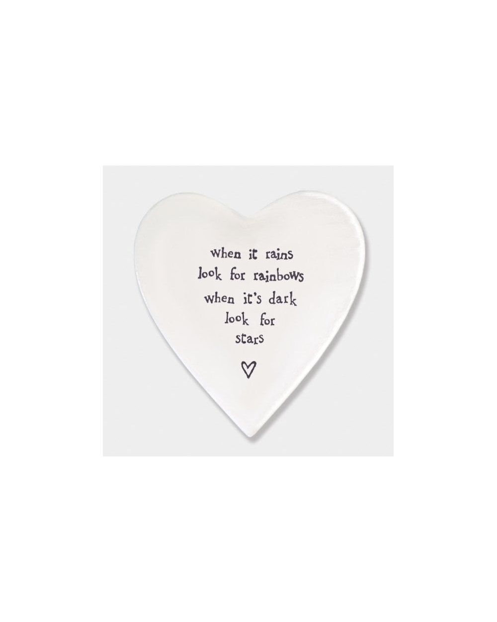 Porcelain Coaster - When It Rains