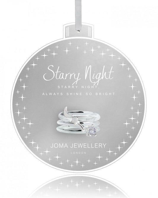 Baubles - Starry Night Rings - Set of 3