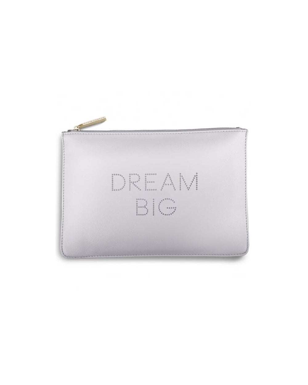 Dream Big Polka Dot Pouch in Lilac