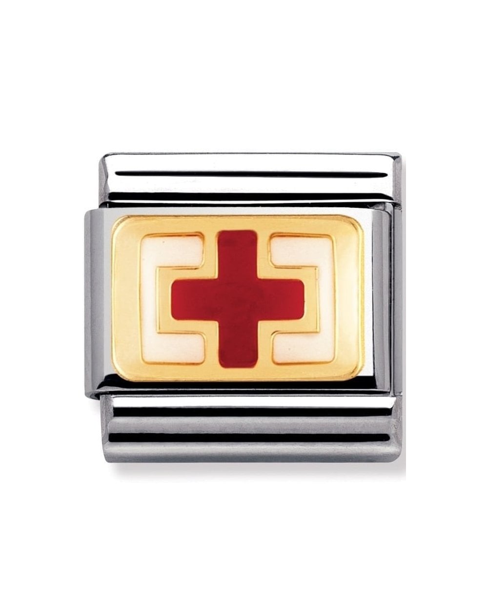 Classic Red Cross Charm