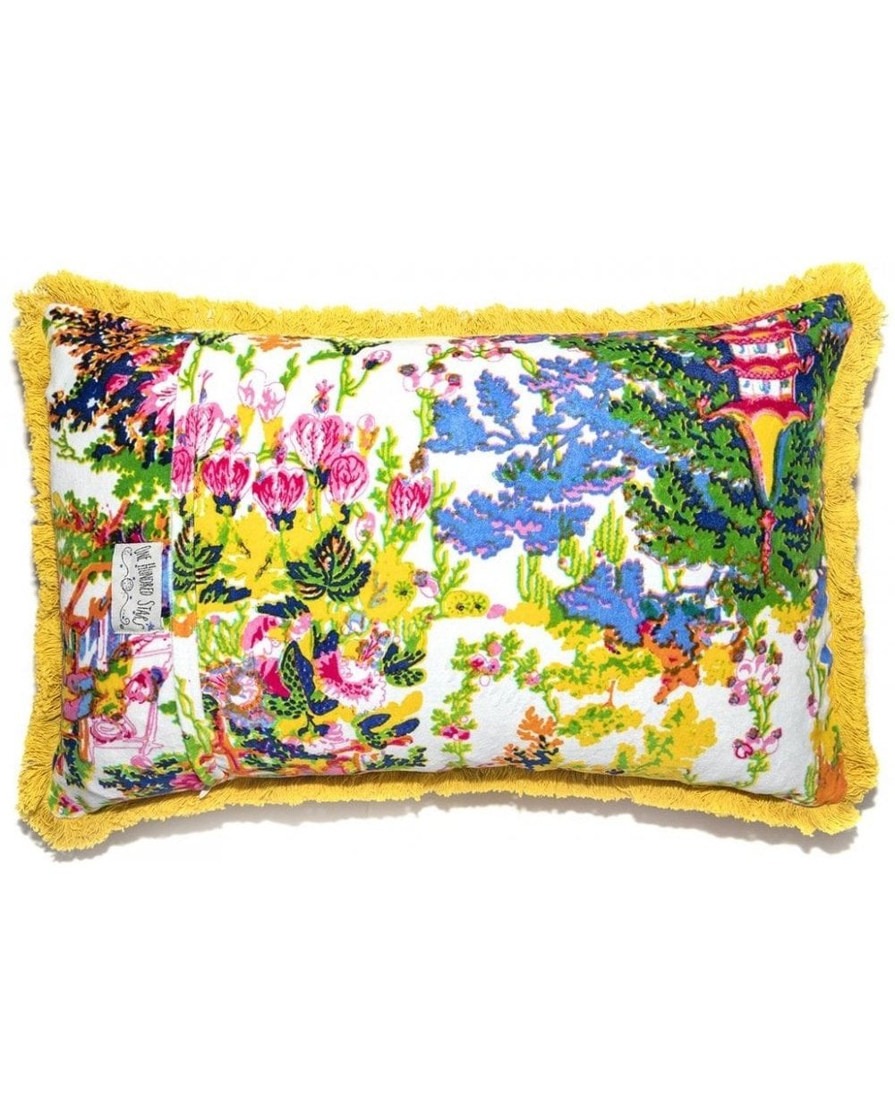 China Tree Summer Rectangle Cushion Cover