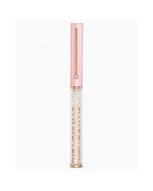 Crystalline Gloss Ballpoint Pen, Pink, Rose-Gold Tone Plated