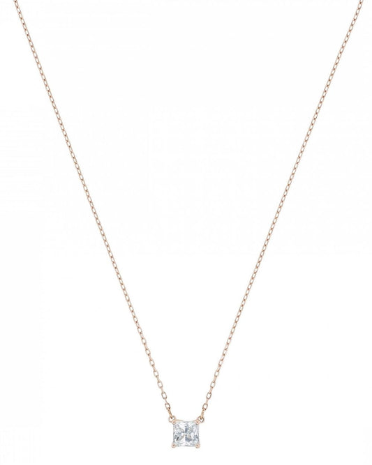 Attract Necklace- White and Rose Gold