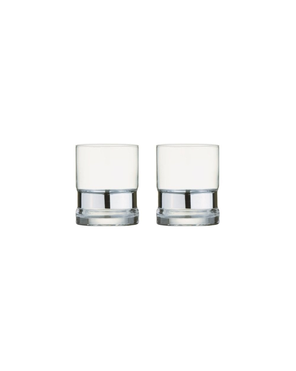 Set of 2 Silver Soho Tumblers