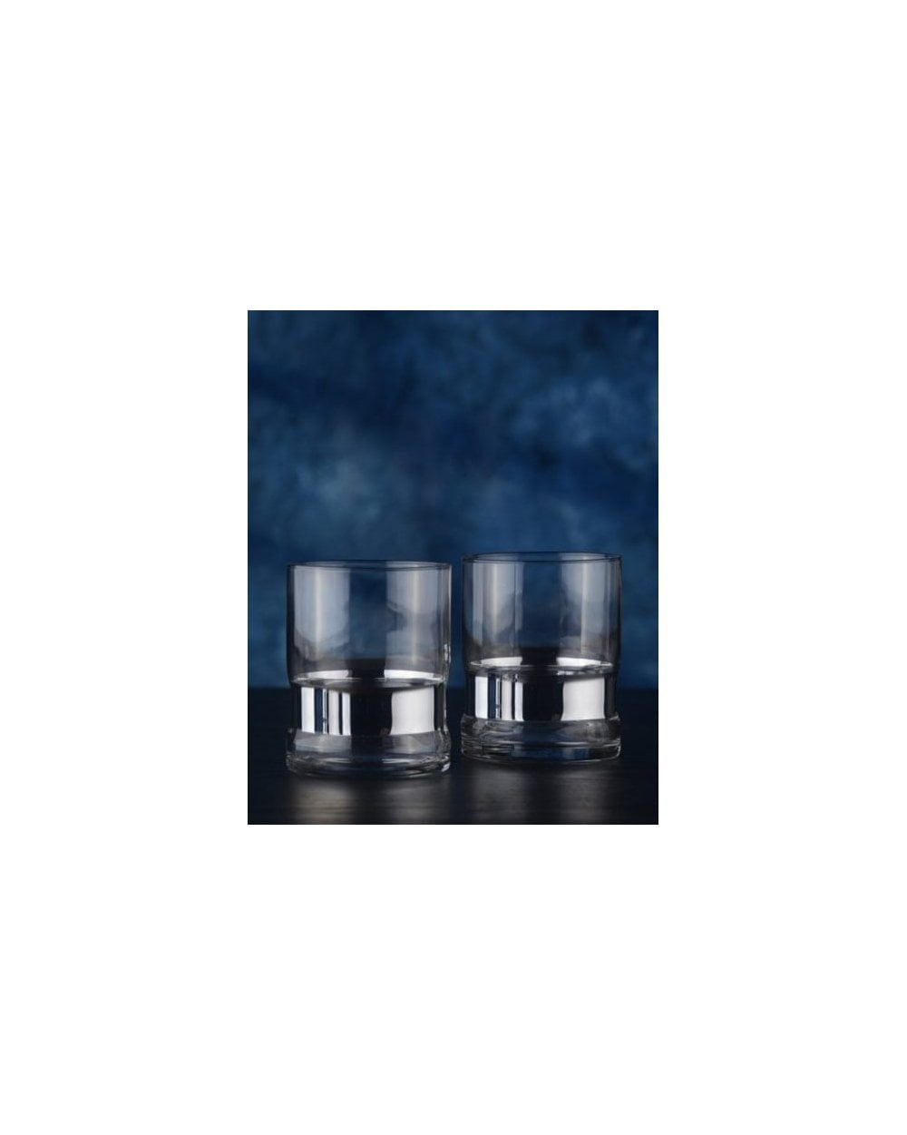 Set of 2 Silver Soho Tumblers