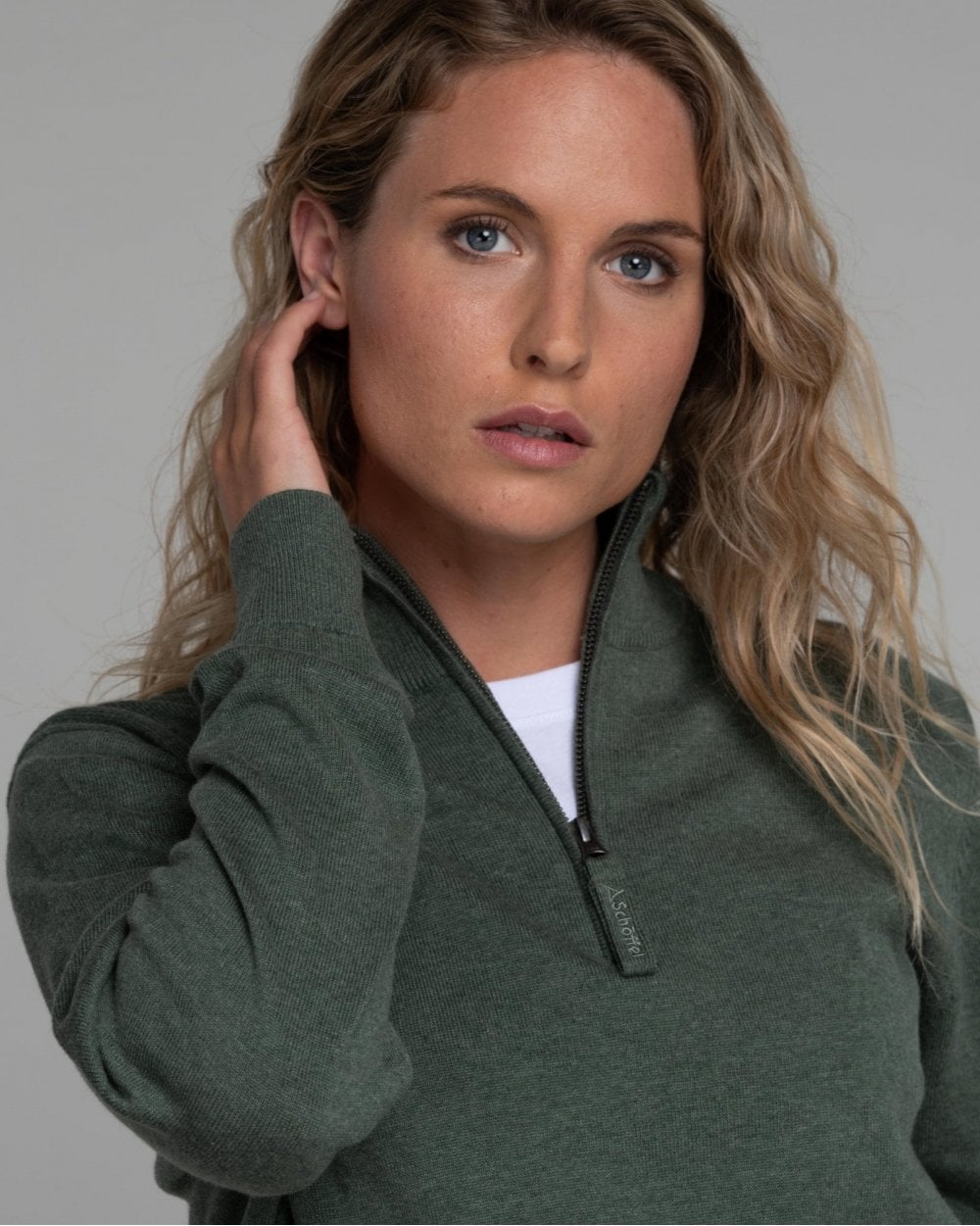 Polperro Pima 1/4 Zip Jumper