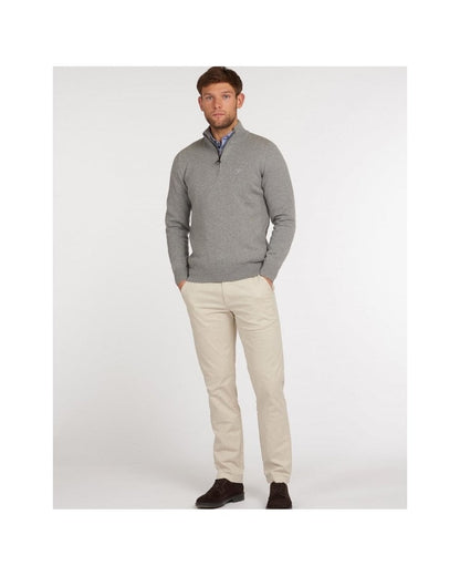 Cotton Half-Zip Sweatshirt