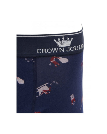 Mens Crown Joules Printed Boxer Shorts