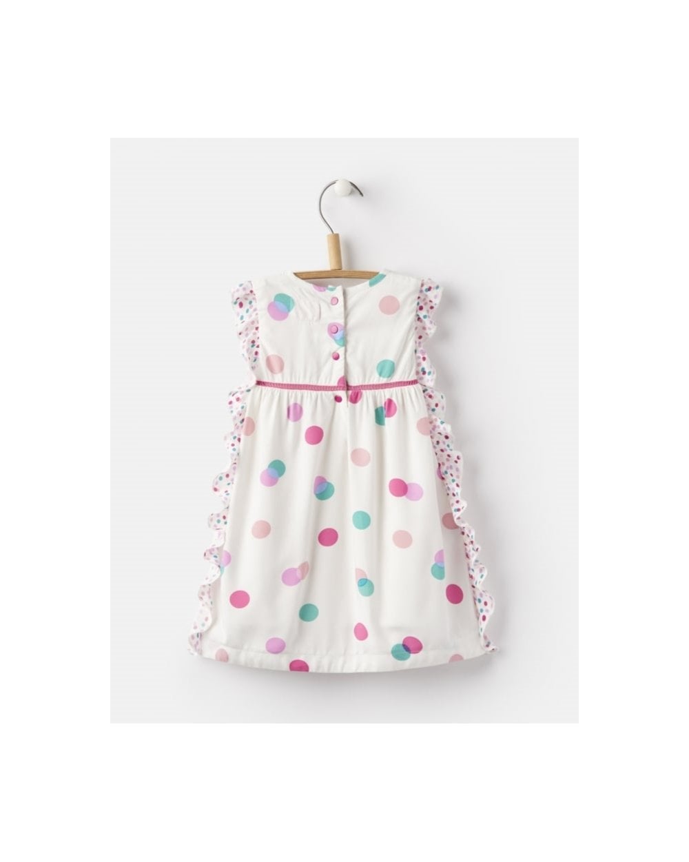 Baby Girls Gertie Woven Frill Dress