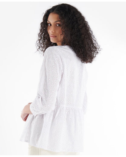 Broderie Anglaise Bindweed Blouse