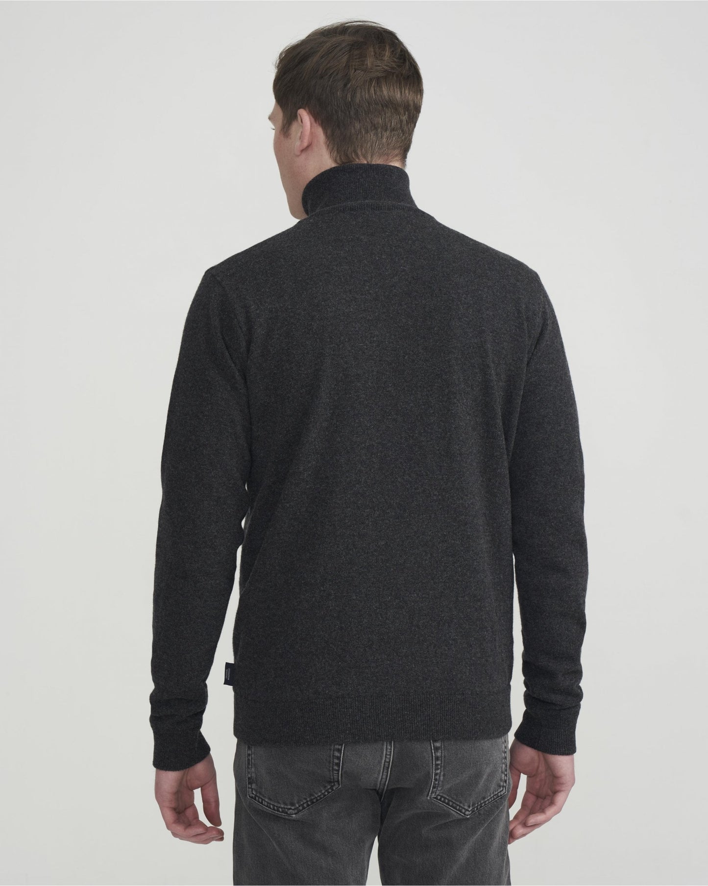 Stellan T-Neck Knitted Windproof Sweater