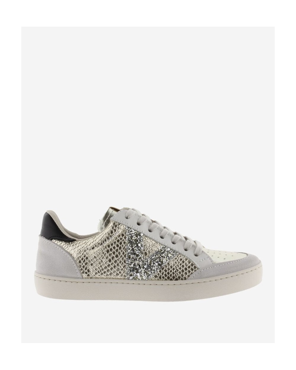 Berlin Sneaker Metallic Snake Print