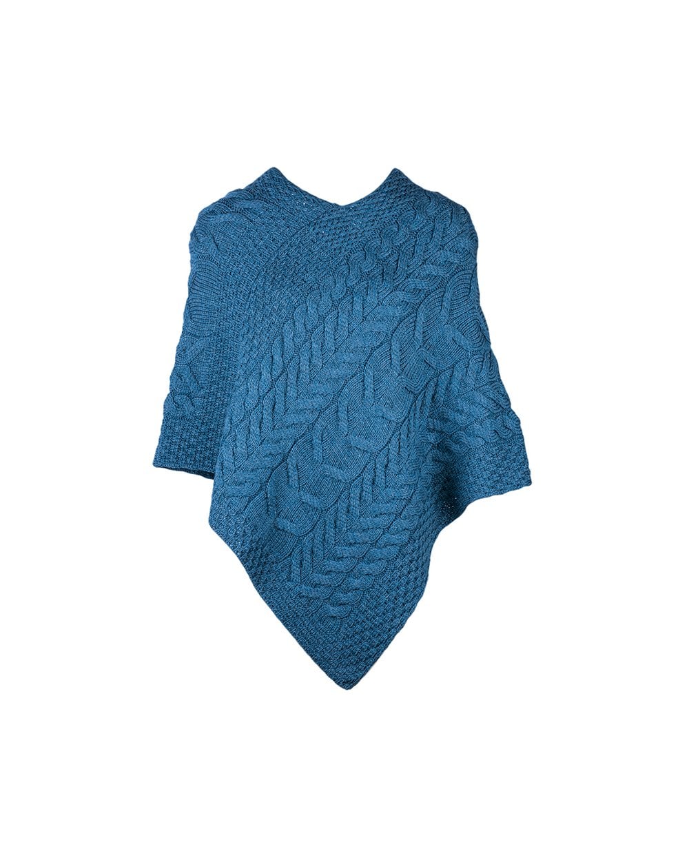 Aasleagh Falls Ladies Aran Poncho