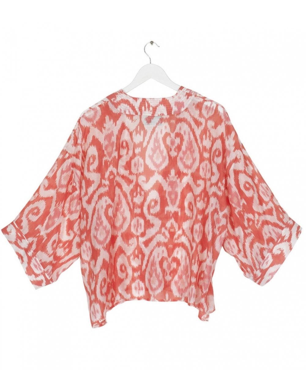 Ikat Pink Kimono