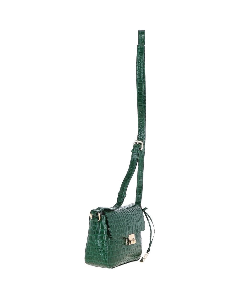 Nora Leather Handbag - Green