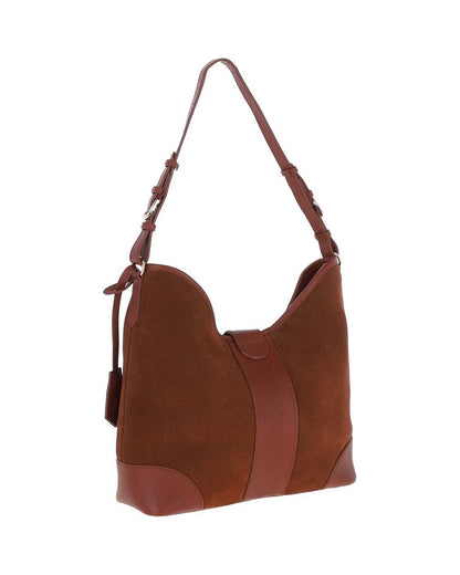 Leather Shoulder Bag - Tan