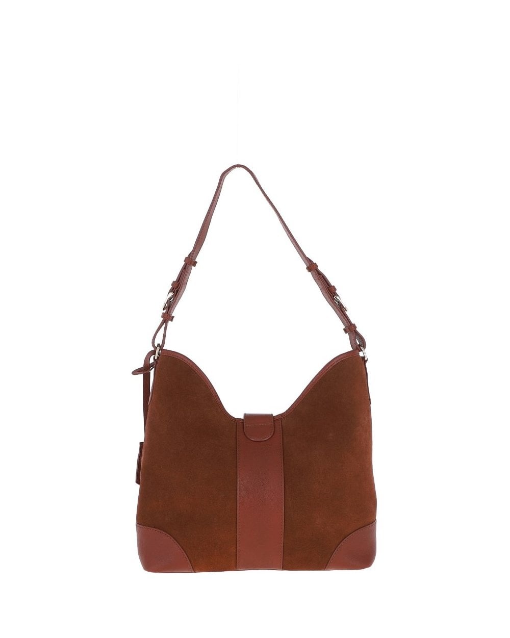 Leather Shoulder Bag - Tan