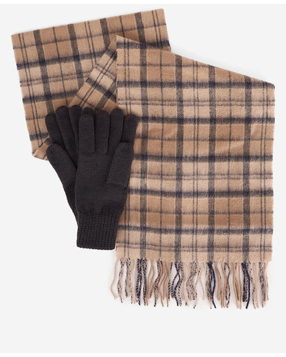 Wool Tartan Scarf & Glove Gift Set