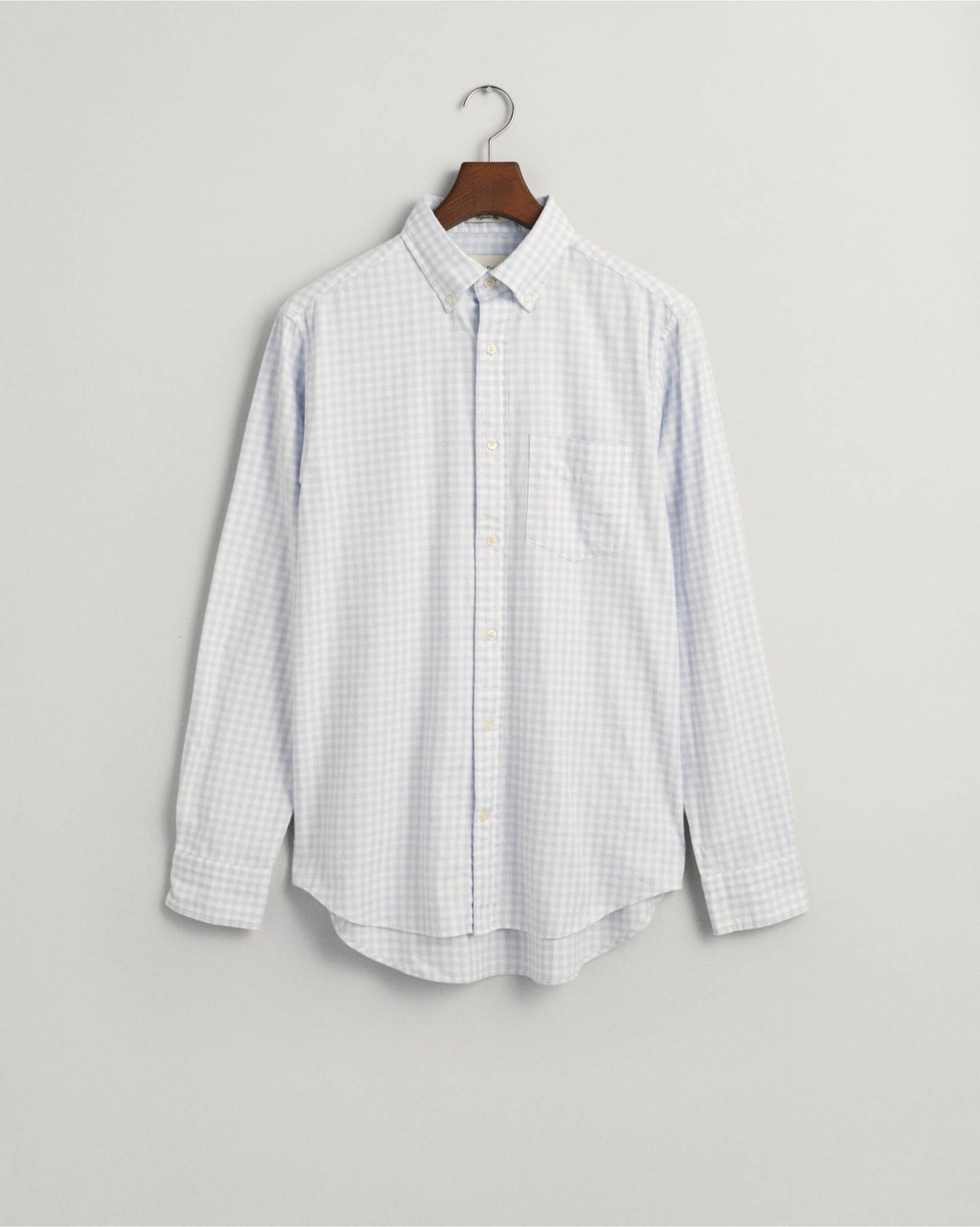 Regular Fit Jaspe Yarn Gingham Shirt