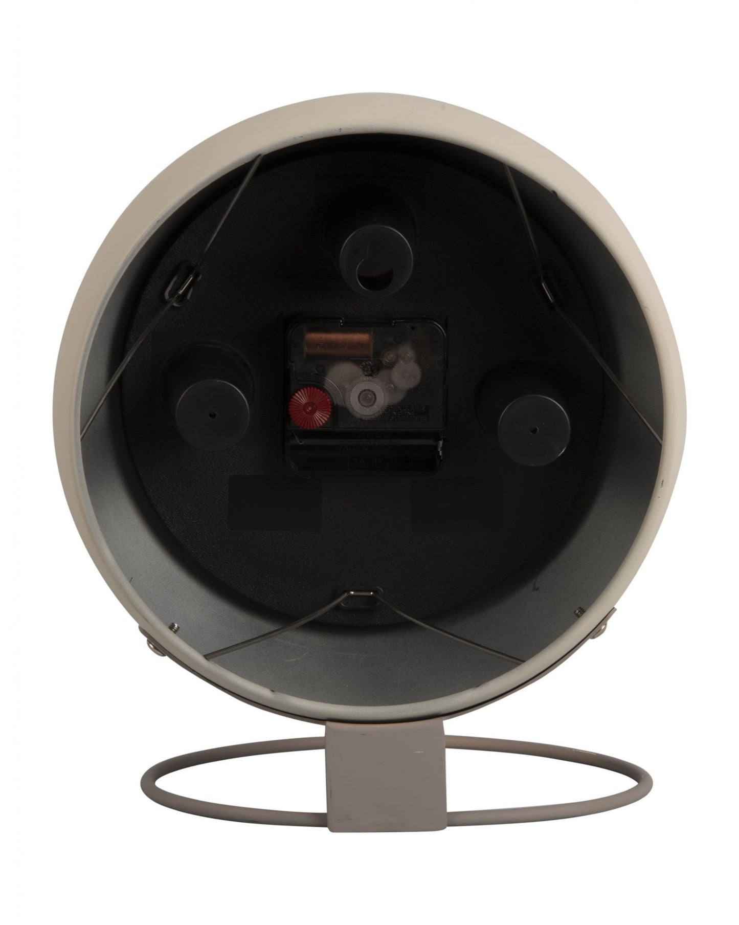 Table Clock Nirvana Globe Warm Grey