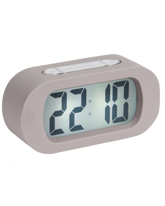 Alarm Clock Gummy Warm Grey