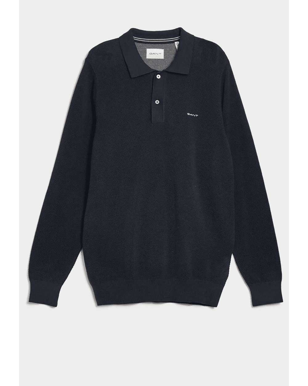 Cotton Pique Polo Sweater