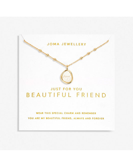 My Moments 'Just For You Beautiful Friend' Necklace
