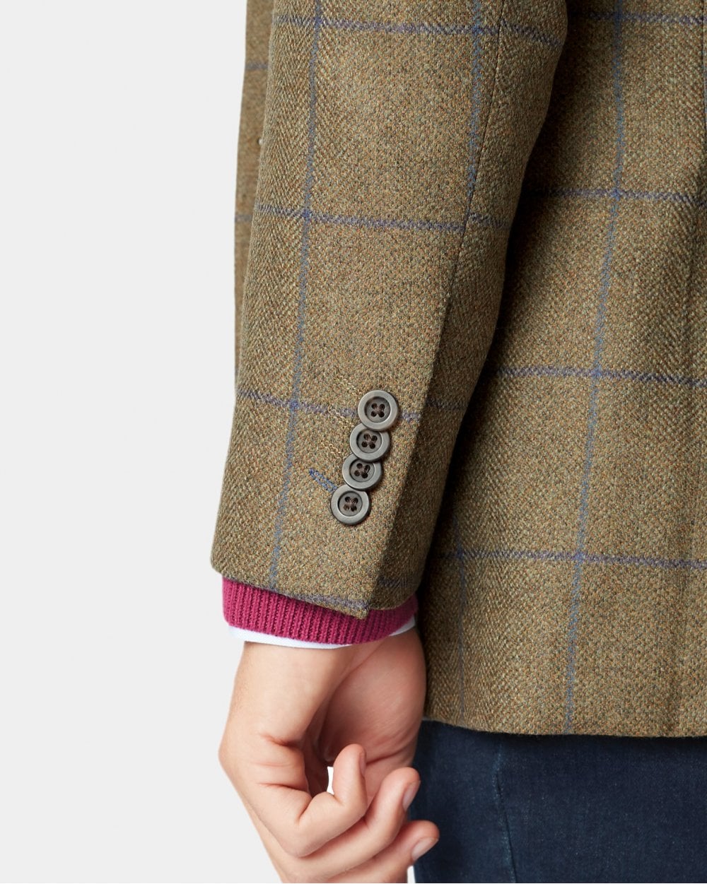 Breedon Pure New Wool Checked Jacket